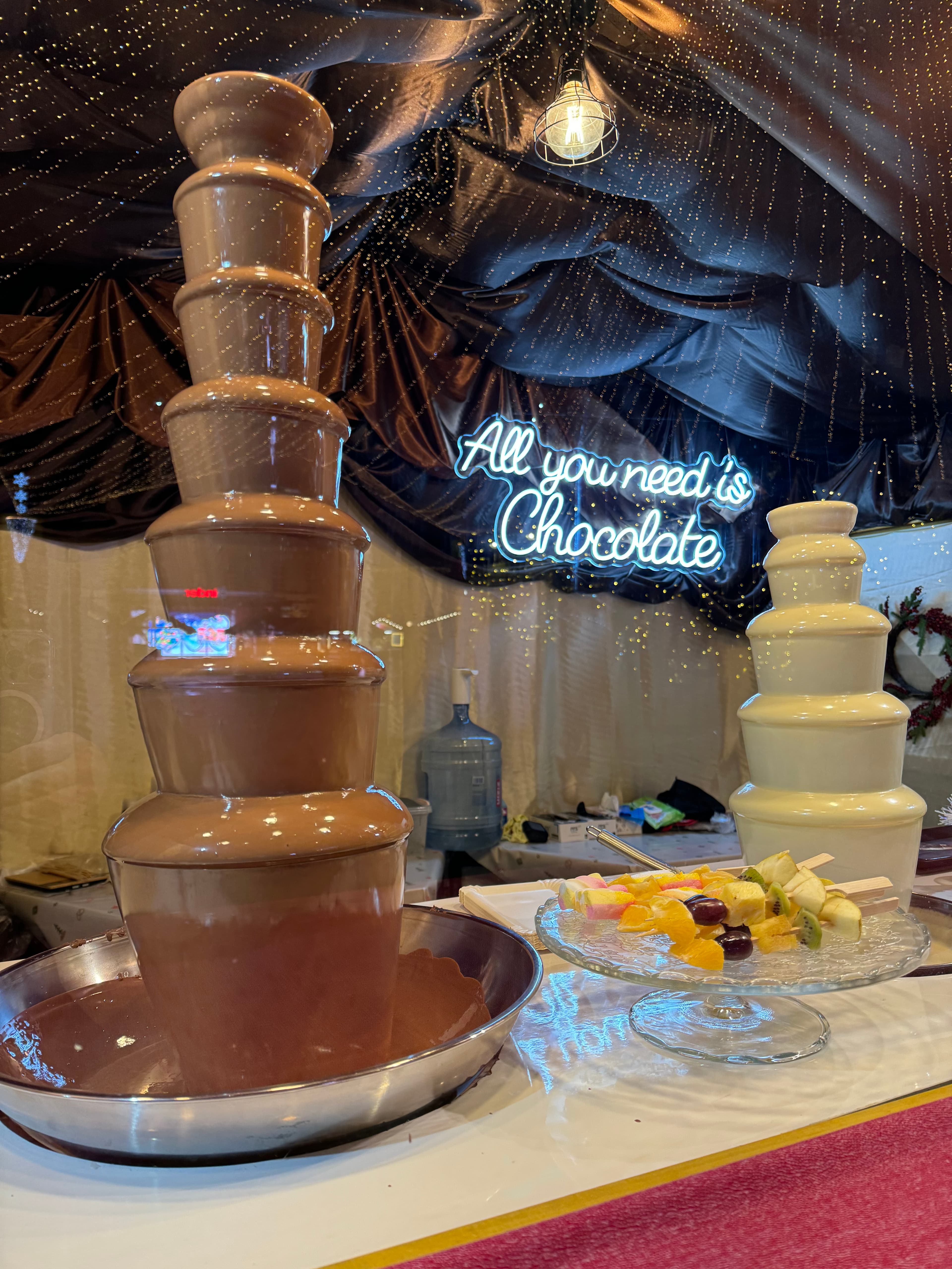 Fântâni de Ciocolată Belgiană Premium